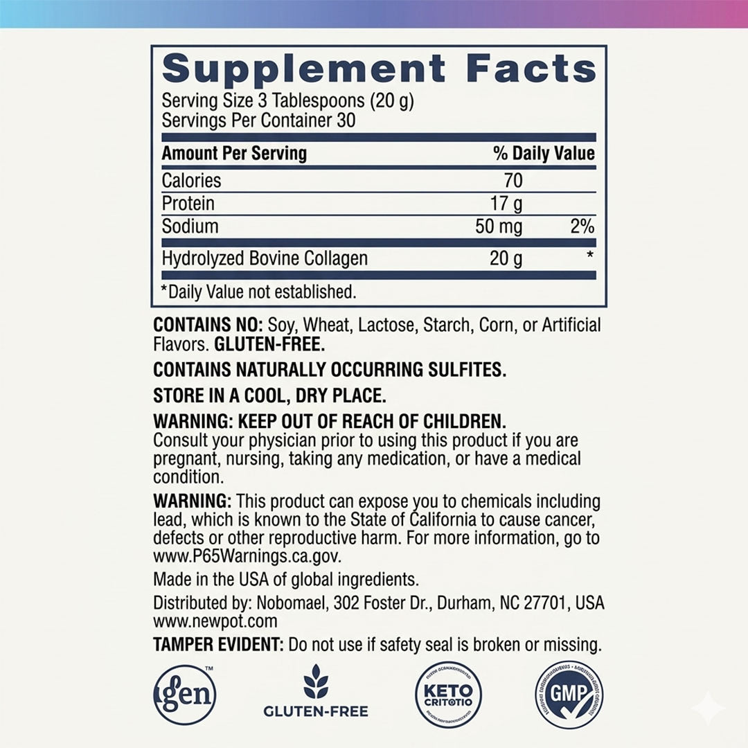 NeoCell Grassfed Super Collagen Peptides Powder, 600 g – The Vitamin Shop