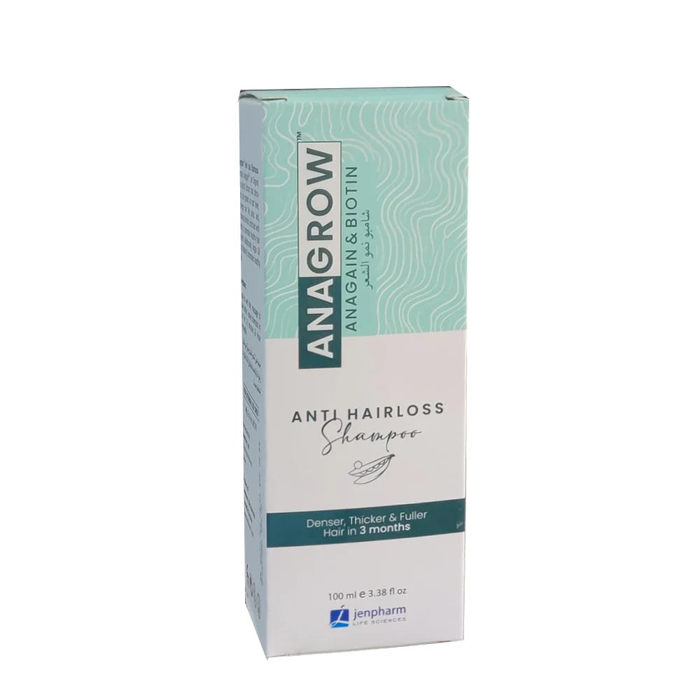 Anagrow Anti-Hair Loss Shampoo, 100ml - Jenpharm