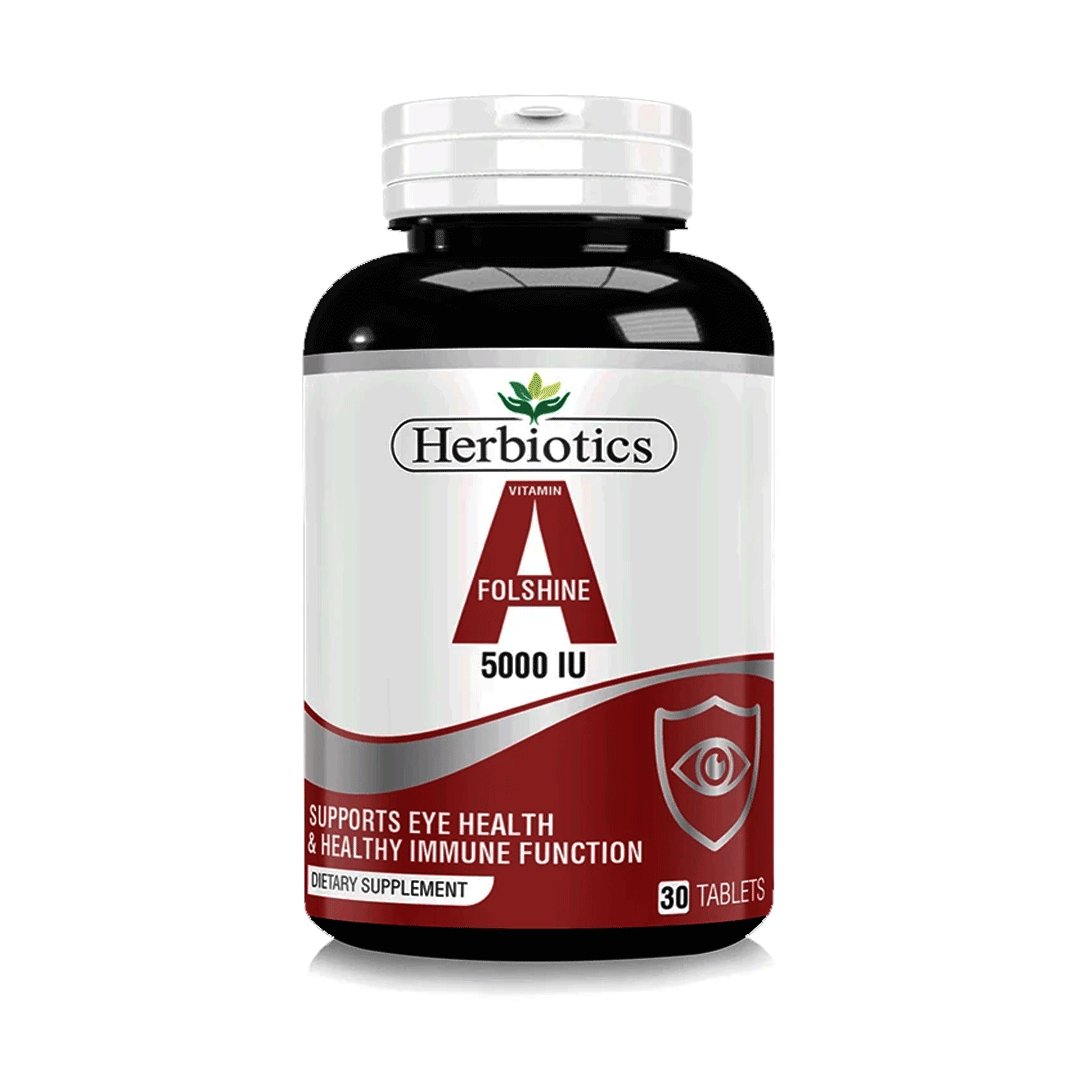 Herbiotics Folshine (Vitamin-A), 30 Ct