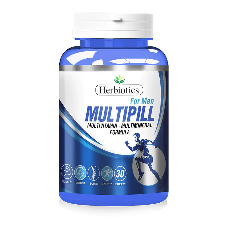 Herbiotics Multipill for Men, 30 Ct