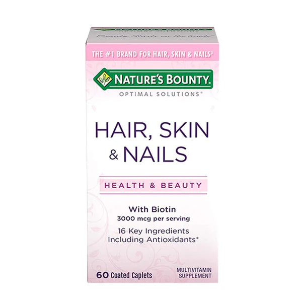 Nature's Bounty Hair, Skin & Nails, 60 Ct